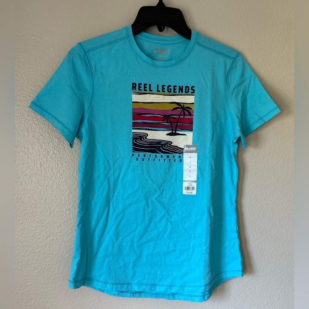 Reel Legends Blue Graphic T-Shirt 2 for $22 ❇️